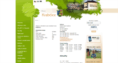 Desktop Screenshot of krabcice.cz
